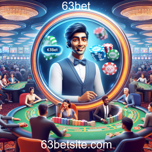 Descubra a Emoção do Cassino Ao Vivo no 63bet